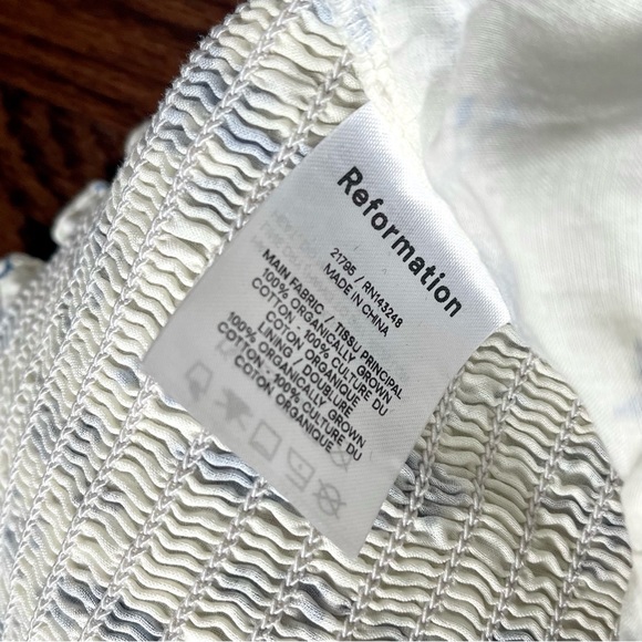 Reformation Isadora Top in Lula Print - Picture 6 of 6